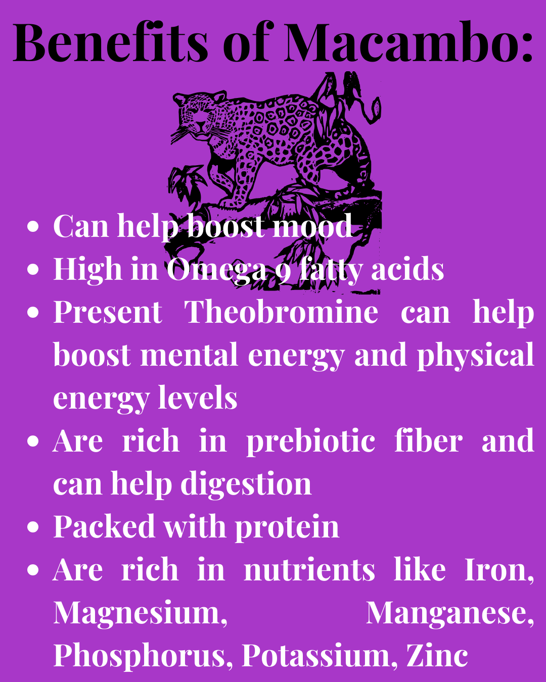 Macambo Blend Peruvian Chocolate