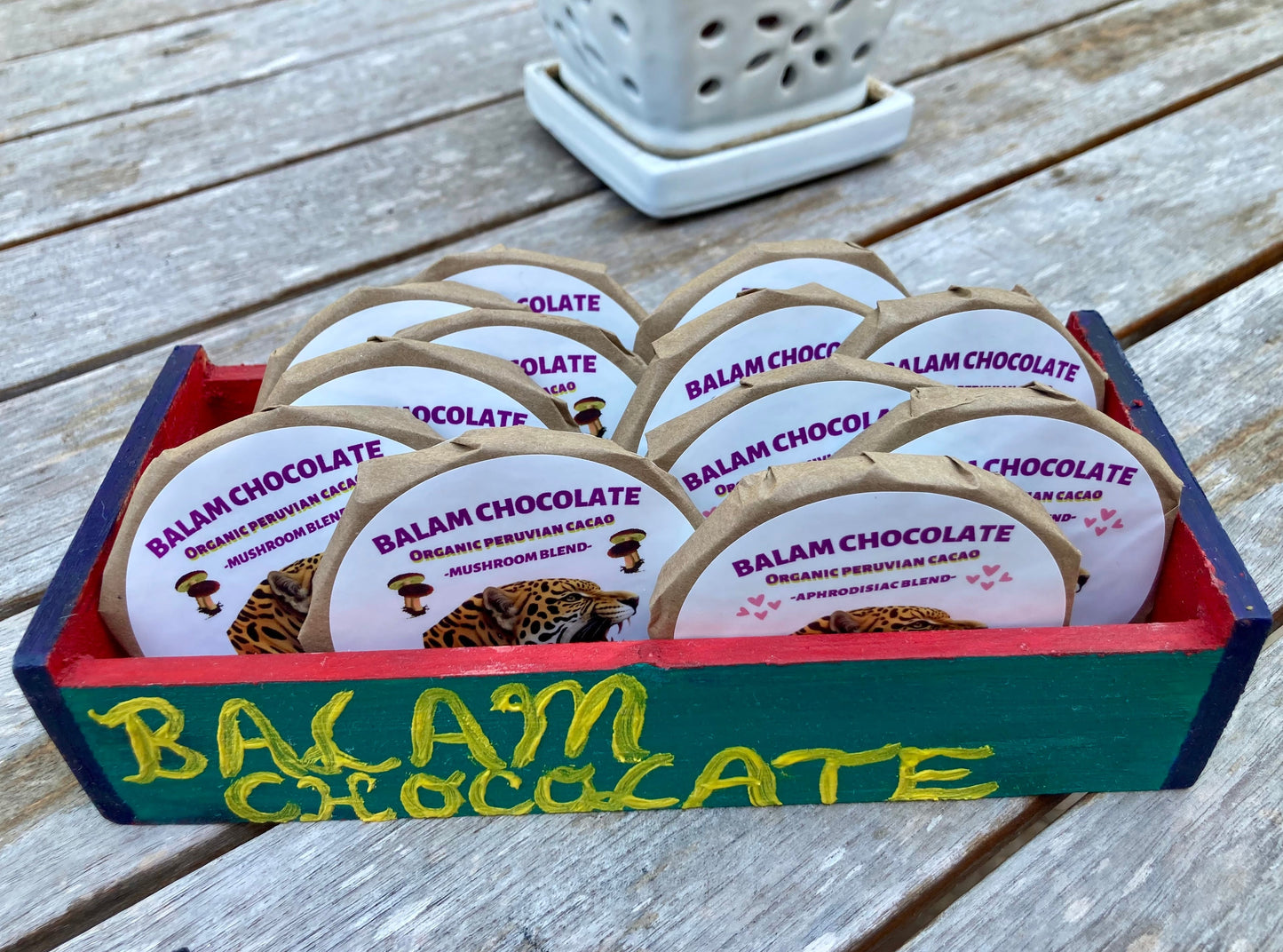 Paquete de 12 chocolates Peruanos