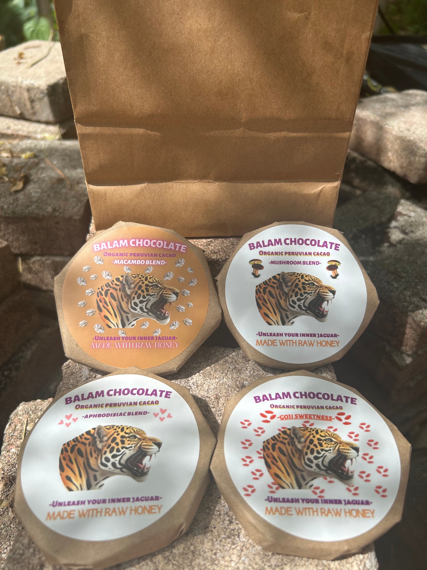 4 Flavors Chocolate Sampler Bag