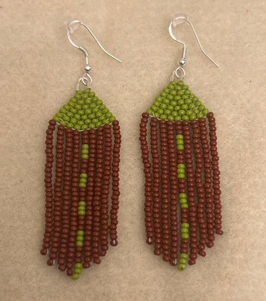 Glass Beaded Earrings