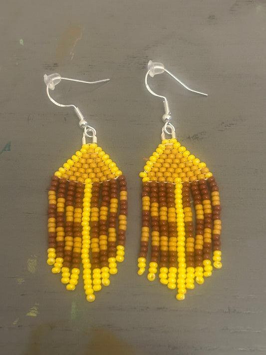 Glass Beaded Earrings