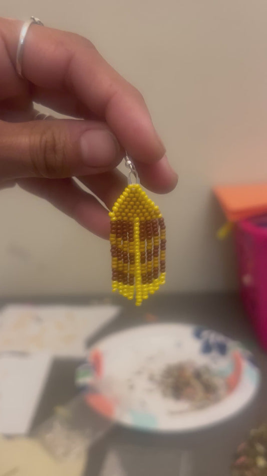 Glass Beaded Earrings